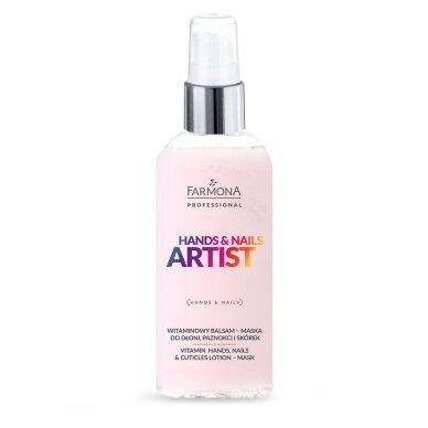 FARMONA HANDS & NAILS ARTIST vitaminų balzamas-kaukė rankoms ir nagams, 280 ml. 1 FARMONA HANDS & NAILS ARTIST vitaminų balzamas-kaukė rankoms ir nagams, 280 ml. 1