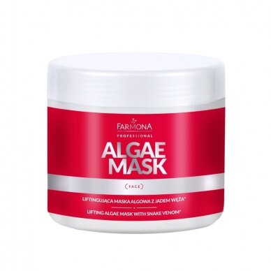 FARMONA lifting and firming alginate algae mask for face skin, 160 g. FARMONA lifting and firming alginate algae mask for face skin, 160 g.