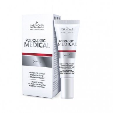 FARMONA PODOLOGIC MEDICAL kremas odos ir nagų priežiūrai su mikozės simptomais, 15 ml. FARMONA PODOLOGIC MEDICAL kremas odos ir nagų priežiūrai su mikozės simptomais, 15 ml.