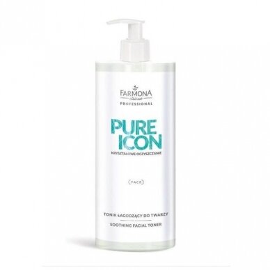 FARMONA PURE ICON moisturizing, soothing facial tonic for sensitive skin, 500 ml. FARMONA PURE ICON moisturizing, soothing facial tonic for sensitive skin, 500 ml.