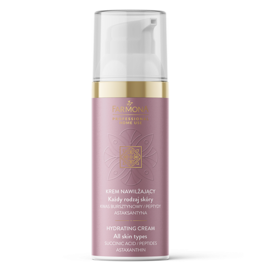 FARMONA PROFESSIONAL HOME USE drėkinamasis kremas su gintaro rūgštimi, 50 ml
