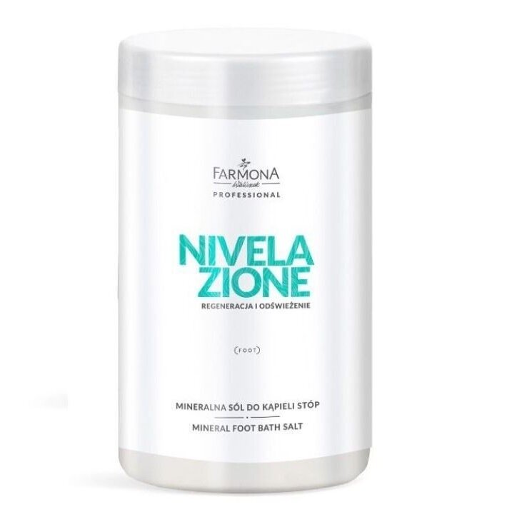 FARMONA PODO NIVELAZIONE antibacterial/antiperspirant sea salt for pedicure baths, 1250 g.