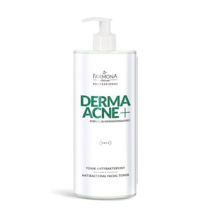 FARMONA DERMAACNE antibacterial tonic for oily, acne-prone skin, 500 ml. FARMONA DERMAACNE antibacterial tonic for oily, acne-prone skin, 500 ml.