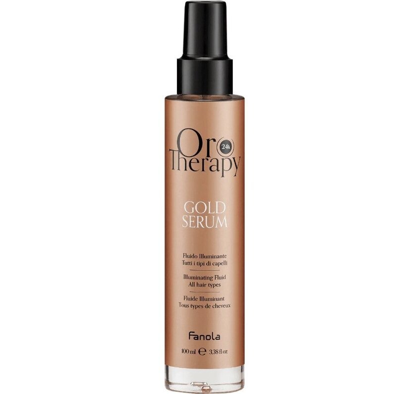 FANOLA ORO THERAPY флюид для увлажнения и блеска волос с экстрактом розы GOLD SERUM, 100 мл FANOLA ORO THERAPY флюид для увлажнения и блеска волос с экстрактом розы GOLD SERUM, 100 мл