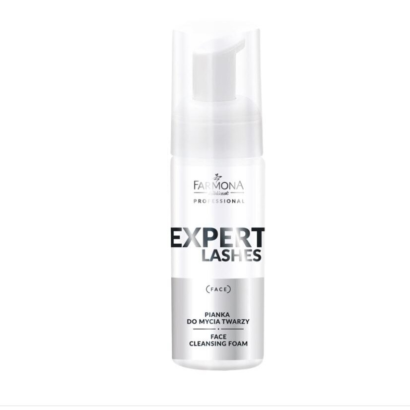 FARMONA EXPERT LASHES švelnios veido valymo bei prausimosi putos, 150 ml. FARMONA EXPERT LASHES švelnios veido valymo bei prausimosi putos, 150 ml.