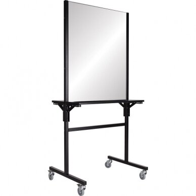 Double-sided hairdressing and beauty salon console - mirror FLEX Double-sided hairdressing and beauty salon console - mirror FLEX