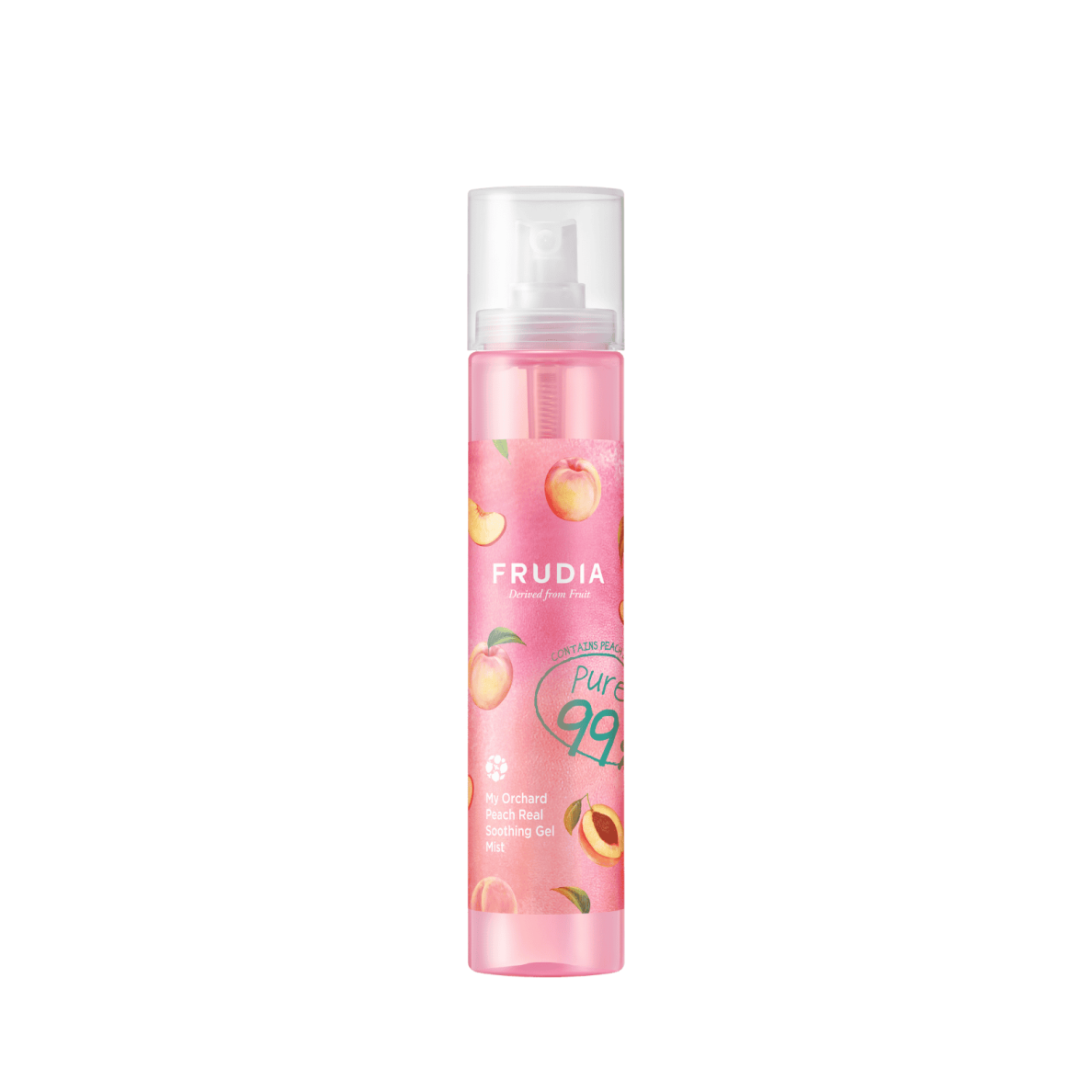 FRUDIA MY ORCHARD PEACH GEL MIST raminamasis gelio purškiklis, 125 ml FRUDIA MY ORCHARD PEACH GEL MIST raminamasis gelio purškiklis, 125 ml