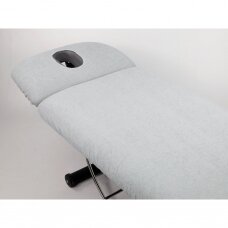 Frotinis užvalkalas kosmetologinei lovai AGILA 2, pilkos spalvos