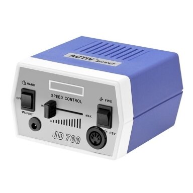 Profesionali elektrinė freza manikiūro darbams JD700, violetinės spalvos Profesionali elektrinė freza manikiūro darbams JD700, violetinės spalvos