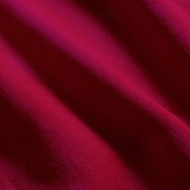 Frotinis kosmetologinės lovos užvalkalas 70x190 cm, raudonas