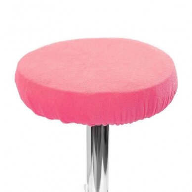 Frotinis meistro kėdutės užvalkalas rožinės spalvos 1