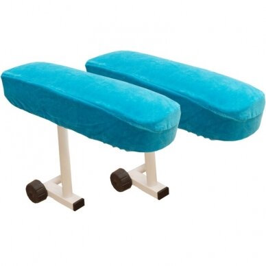 Terry cover for the armrests of cosmetology beds