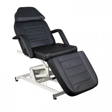 Профессиональное косметологическое кресло-кровать с электроприводом AZZURRO 673A, черная (1 мотор)