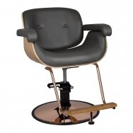 Профессиональное парикмахерское кресло GABBIANO VENECIJA, серого цвета