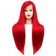 Galva mokymams IZA RED 60cm, terminiai plaukai
