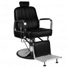 Профессиональное парикмахерское кресло для барбершопаGABBIANO PATRIZIO, черного цвета