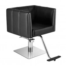 Профессиональное парикмахерское кресло GABBIANO CASSINO, черного цвета