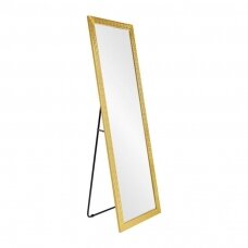 GABBIANO profesionalus pastatomas grožio salono ir kirpyklos veidrodis GB-9031 auksinės spalvos