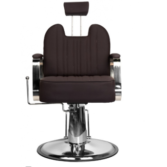 Profesionali barberio kėdė kirpykloms ir grožio salonams GABBIANO RUFO BROWN 7