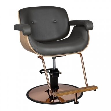 Professional barber chair GABBIANO VENICE, grey Professional barber chair GABBIANO VENICE, grey