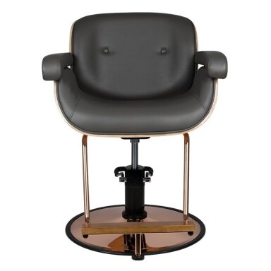 Professional barber chair GABBIANO VENICE, grey Professional barber chair GABBIANO VENICE, grey