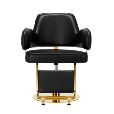 Professional hairdressing chair GABBIANO LINZ, black Professional hairdressing chair GABBIANO LINZ, black
