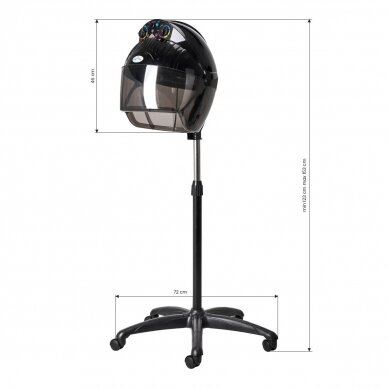 GABBIANO professional standing hair dryer for hairdressers and beauty salons CENTURION LVI-203S 5 GABBIANO professional standing hair dryer for hairdressers and beauty salons CENTURION LVI-203S 5