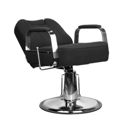 Profesionali barberio kėdė kirpykloms ir grožio salonams GABBIANO RUFO BLACK 2