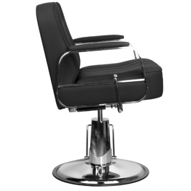 Profesionali barberio kėdė kirpykloms ir grožio salonams GABBIANO RUFO BLACK 3