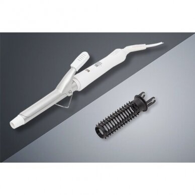 Curling tongs AD 2105 19 mm., white color 6
