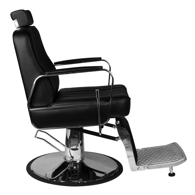 Profesionali barberio kėdė kirpykloms ir barbershopams GABBIANO PATRIZIO, juodos spalvos 4 Profesionali barberio kėdė kirpykloms ir barbershopams GABBIANO PATRIZIO, juodos spalvos 4