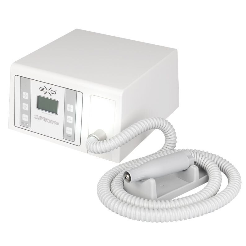 EXO PROFESSIONAL SUPERNOVA professional podiatry nail drill for pedicure with dust extraction 350W, (30,000 revolutions) EXO PROFESSIONAL SUPERNOVA professional podiatry nail drill for pedicure with dust extraction 350W, (30,000 revolutions)