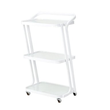 GIOVANNI professional cosmetology trolley H6701, white color GIOVANNI professional cosmetology trolley H6701, white color
