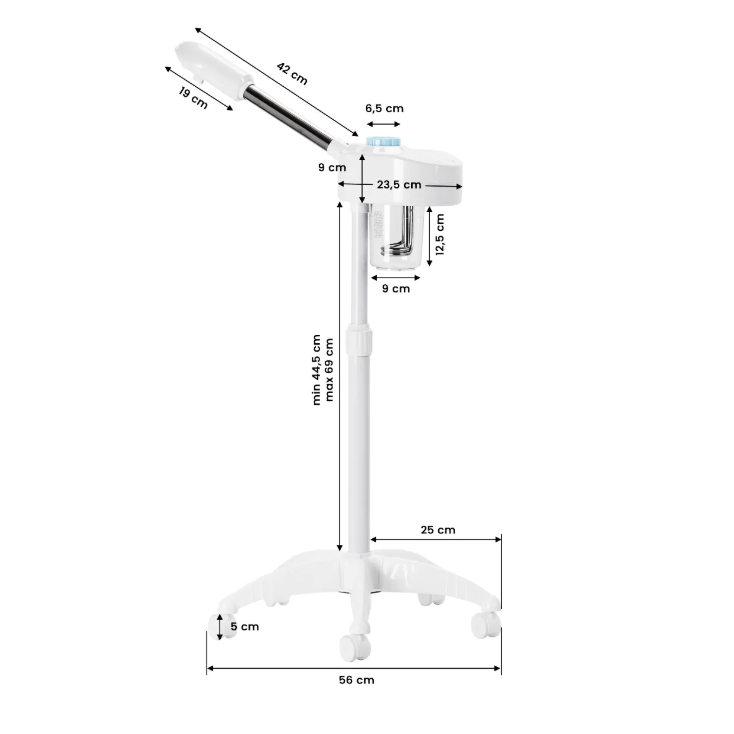GIOVANNI CLASSIC D-009 professional face steaming and swelling device - vapozone 5 GIOVANNI CLASSIC D-009 professional face steaming and swelling device - vapozone 5