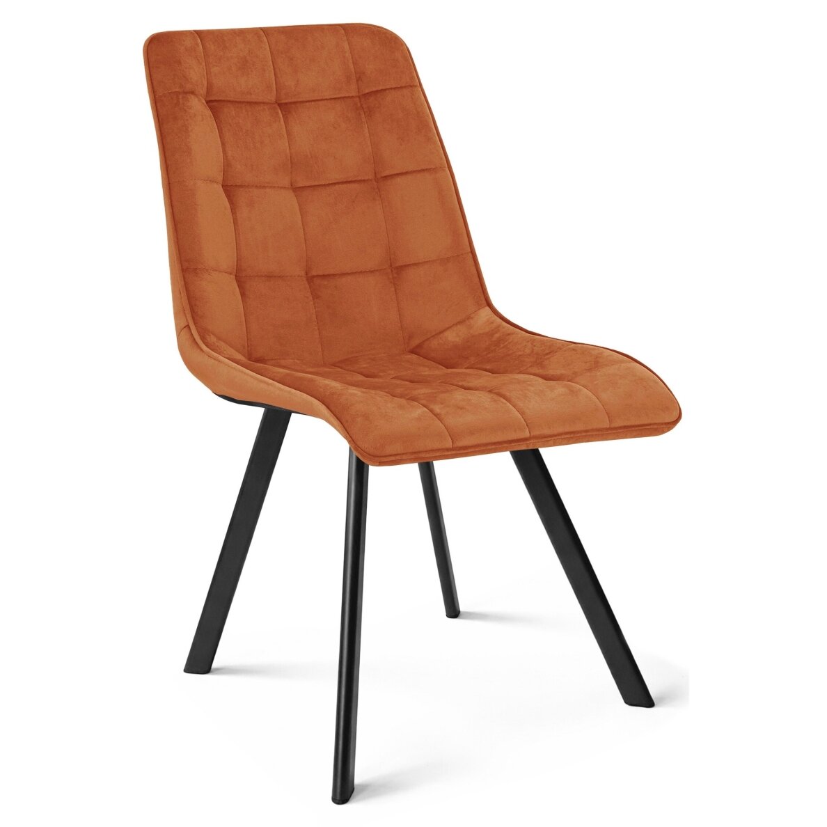 Beauty salon chair with stable base CIEZA, copper velvet Beauty salon chair with stable base CIEZA, copper velvet