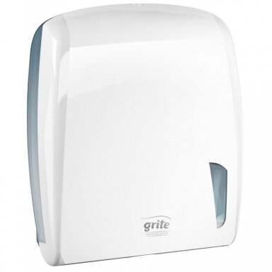 GRITE Sheet paper towel dispenser WHITE, V-bend (exhibition GRITE Sheet paper towel dispenser WHITE, V-bend (exhibition