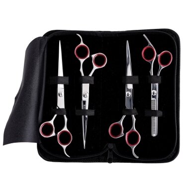 GROOMING Набор ножниц для груминга собак GEPARD SILVER 8.0 + 6.5 GROOMING Набор ножниц для груминга собак GEPARD SILVER 8.0 + 6.5