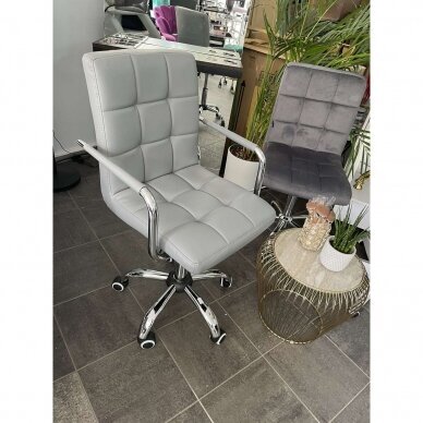 Master chair with wheels HC1015KP, gray 2