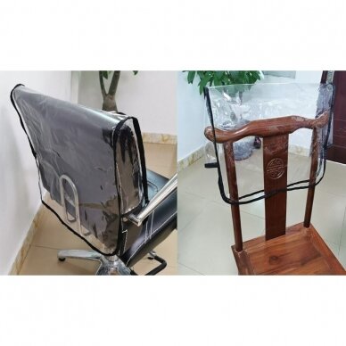 Beauty salon chair back protective cover, 1 pc.-  3
