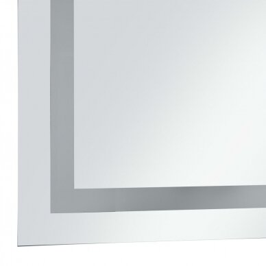 Зеркало для салона красоты со светодиодной подсветкой и сенсорной кнопкой 60х80 см 4