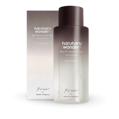 HARUHARU WONDER BLACK RICE facial toner with hyaluronic acid and fermented Korean black rice extract, 150 ml HARUHARU WONDER BLACK RICE facial toner with hyaluronic acid and fermented Korean black rice extract, 150 ml