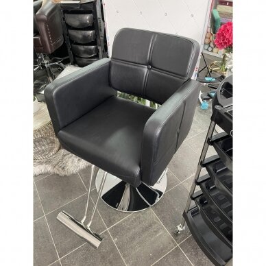 Professional hairdressing chair HAIR SYSTEM HS10, black color 5