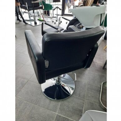 Professional hairdressing chair HAIR SYSTEM HS99, black color 5