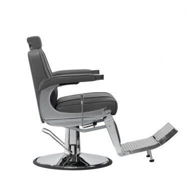 HAIR SYSTEM profesionali barberio kėdė kirpykloms ir grožio salonams BM88066, pilkos spalvos 1 HAIR SYSTEM profesionali barberio kėdė kirpykloms ir grožio salonams BM88066, pilkos spalvos 1