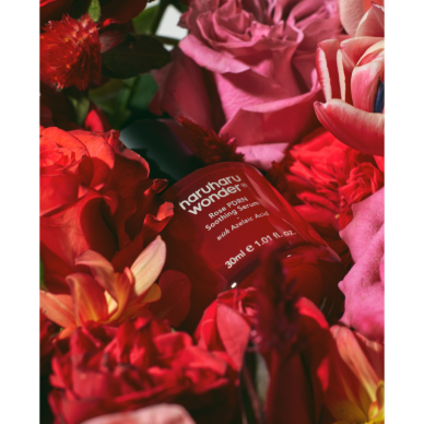 HARUHARU WONDER ROSE PDRN SOOTHING SERUM raminamasis veido serumas su azelaino rūgštimi, 30 ml 1