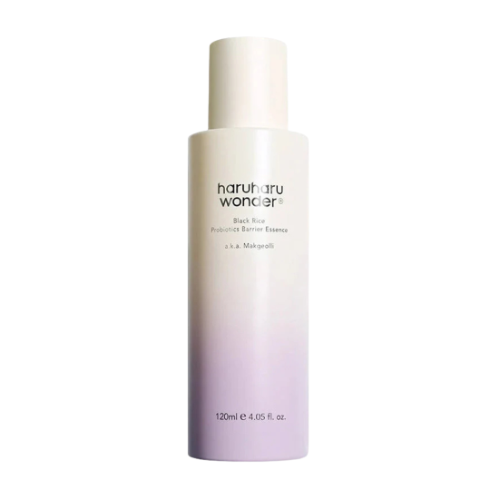 HARUHARU WONDER BLACK RICE PROBIOTICS BARRIER facial essence with probiotics and black rice extract, 120 ml HARUHARU WONDER BLACK RICE PROBIOTICS BARRIER facial essence with probiotics and black rice extract, 120 ml
