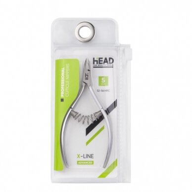 HEAD BEAUTY professional cuticle nippers X-LINE 5, L-105mm, blade 5mm 4