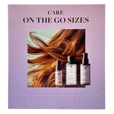 HH SIMONSEN Набор для ухода за волосами CARE ON THE GO SIZINGS HAIR TRAVEL SET HH SIMONSEN Набор для ухода за волосами CARE ON THE GO SIZINGS HAIR TRAVEL SET