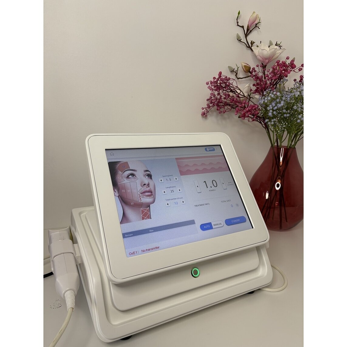 HIFU focused 13D ultrasound machine for face and body, 3 tips 5 HIFU focused 13D ultrasound machine for face and body, 3 tips 5