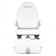 Profesionali hidraulinė podologinė kėdė pedikiūro procedūroms MOD 112, baltos spalvos